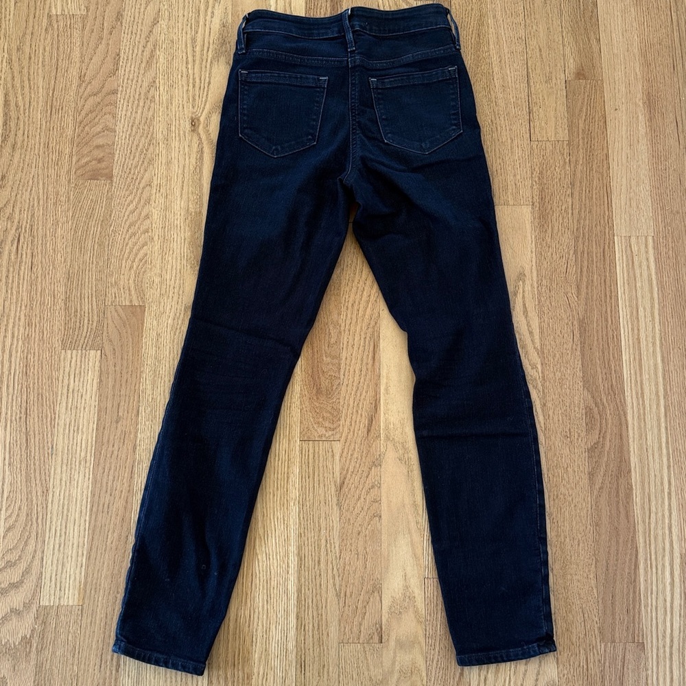 Athleta Sculptek Women's Deep Blue Skinny Jeans - Picture 7 of 7
